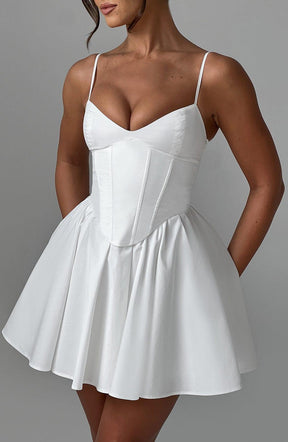 Mini Dress Anah - Branco