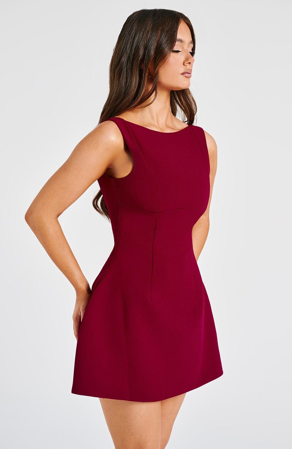 Vestido Alane - Vinho