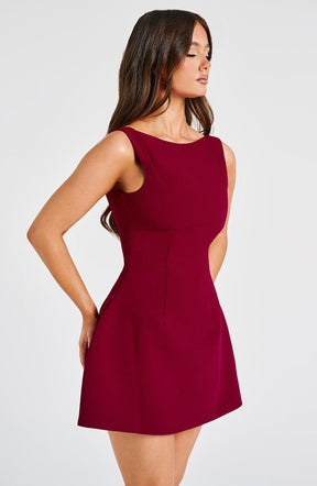 Vestido Alane - Vinho