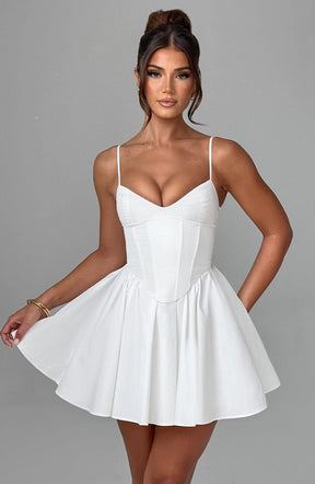 Mini Dress Anah - Branco