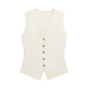 Conjunto Tricot - Conjunto de colete e saia em tricot