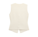 Conjunto Tricot - Conjunto de colete e saia em tricot