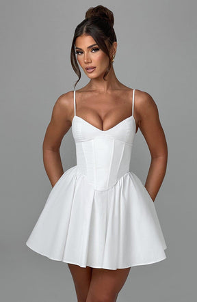 Mini Dress Anah - Branco
