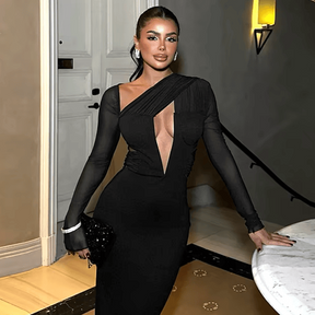 Vestido Hollywood - Longo Preto